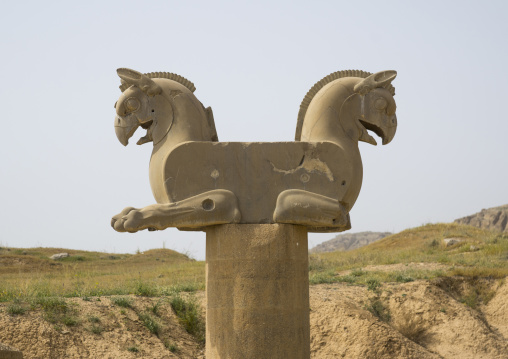 Achaemenid griffin, Fars province, Persepolis, Iran