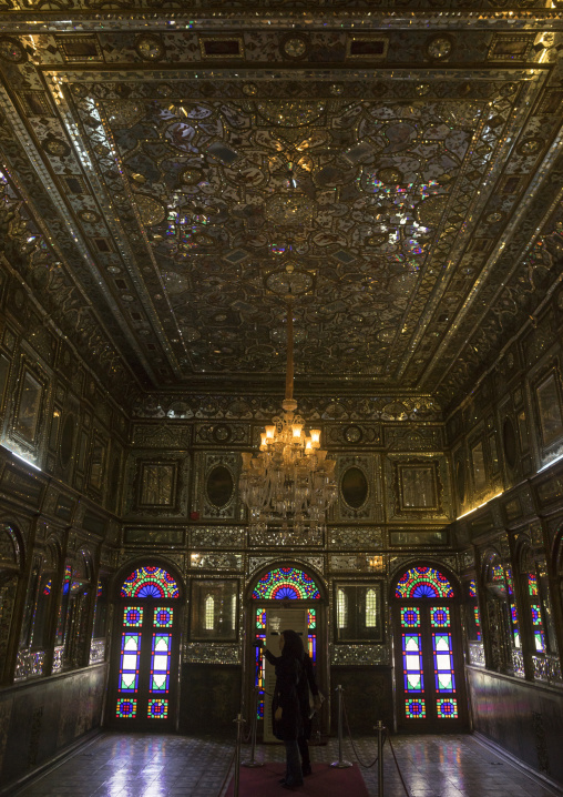 Golestan palace hall of mirrors, Shemiranat county, Tehran, Iran