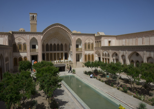 Manouchehri heritage house, Isfahan province, Kashan, Iran