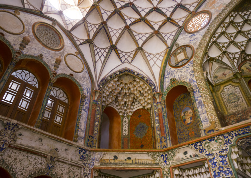 The boroujerdi house, Isfahan province, Kashan, Iran