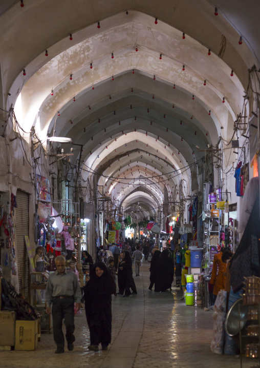 Shops in the bazaar, Isfahan province, Kashan, Iran