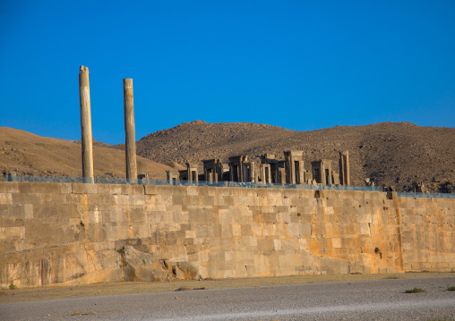 The site of Persepolis, Fars Province, Marvdasht, Iran
