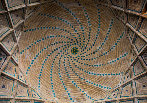 Vakil mosque prayer hall ceiling, Fars Province, Shiraz, Iran