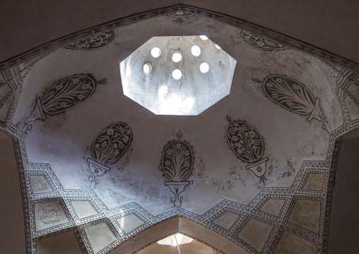 Arg-e Karim Khan fort bath ceiling, Fars Province, Shiraz, Iran