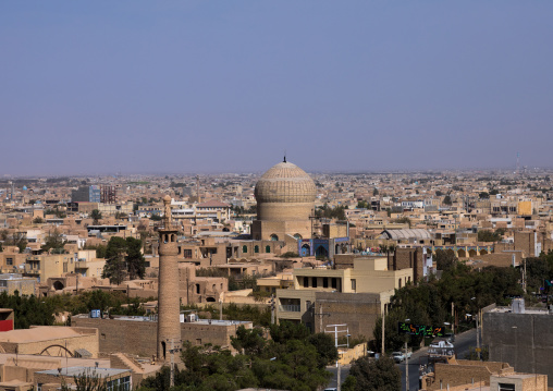 View from the Narin Qal'eh citadel, Yazd Province, Meybod, Iran