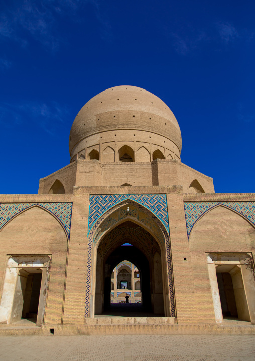 The 18th century Agha Bozorg mosque, Isfahan Province, Kashan, Iran