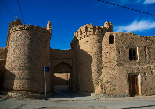 old citadel gate, Ardakan County, Aqda, Iran