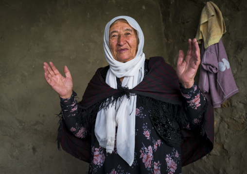Old Woman From The Old Kurdish Village Of Palangan, Iran