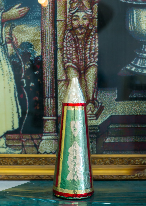 Zoroastrian Sugar Cone Offering For Ceremony, Yazd Province, Yazd, Iran