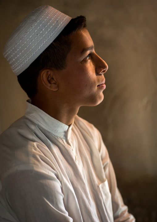 Iranian Shiite Muslim Student In A Madrassah, Golestan Province, Karim Ishan, Iran