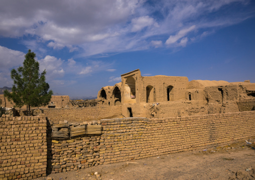 Ruined Houses In A Deserted Ancient Village, Isfahan Province, Kashan, Iran