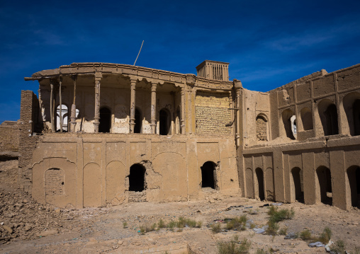Ruined Houses In A Deserted Ancient Village, Fars Province, Abarkooh, Iran
