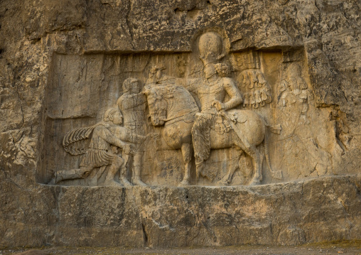 The Triumph Of Shapur I Over The Roman Emperor Valerian And Philip The Arab, Fars Province, Shiraz, Iran