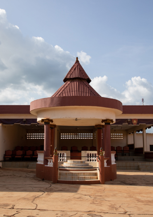 Agni-indenie royal court throne area, Comoé, Abengourou, Ivory Coast