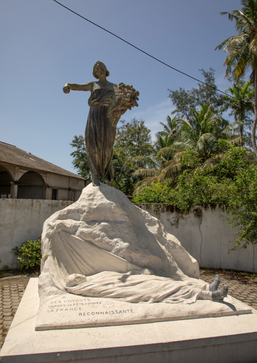 Memorial commemorating the victims of yellow fever, Sud-Comoé, Grand-Bassam, Ivory Coast