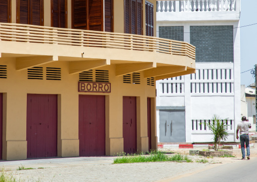Maison Akil Borro old french colonial building, Sud-Comoé, Grand-Bassam, Ivory Coast