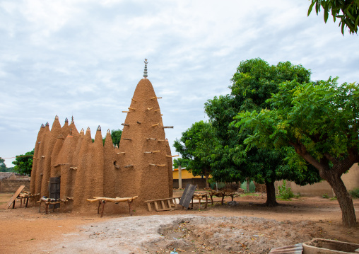 The 17th century sudano-sahelian mosque, Savanes district, Kouto, Ivory Coast