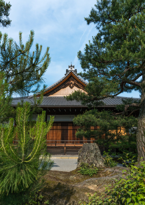 Temple in the daitoku-ji temple complex, Kansai region, Kyoto, Japan