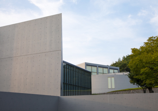 City museum of literature designed by Tadao Ando, Hypgo Prefecture, Himeji, Japan