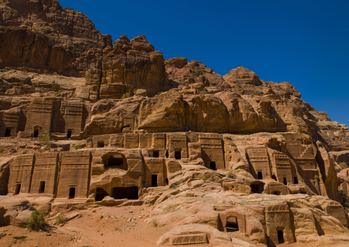 Valley Of The Tombs, Petra, Jordan