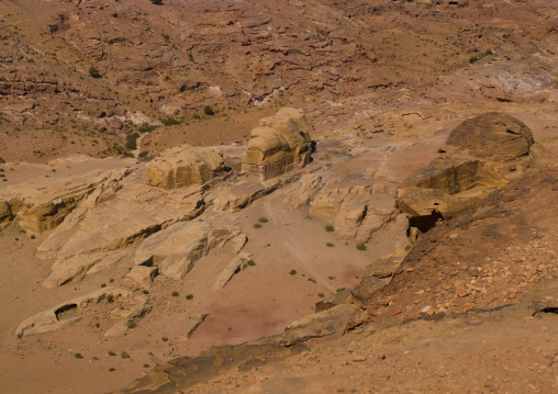 Elevated View Of Petra, Jordan