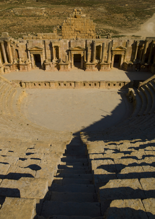Theatre In Jerash Ruins, Jordan