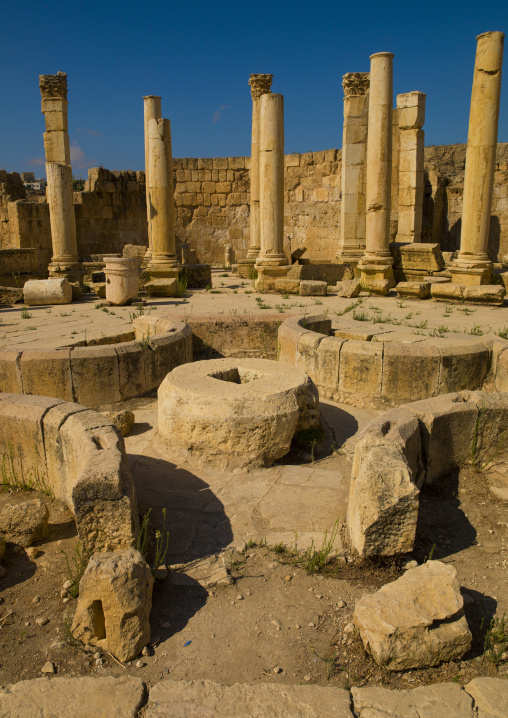 Roman Ruins In Jerash, Jordan