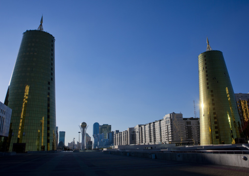 The Ice Cream Cones Buildings In Astana, Kazakhstan