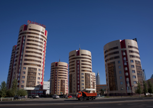 The Beer Cans Buildings In Astana, Kazakhstan