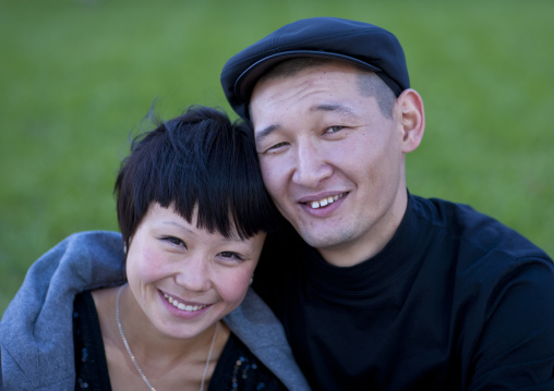 Ethnic Kazakh Couple, Astana, Kazakhstan