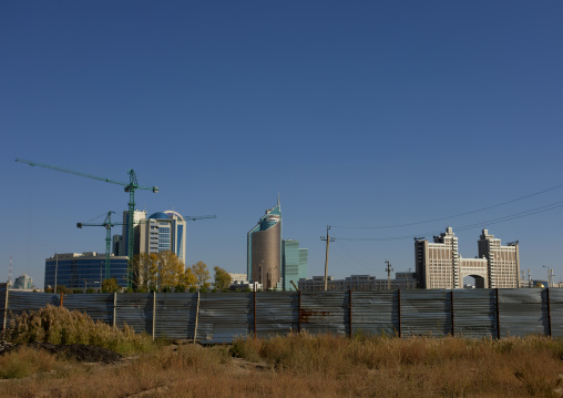 Astana Seen From The Suburb, Kazakhstan