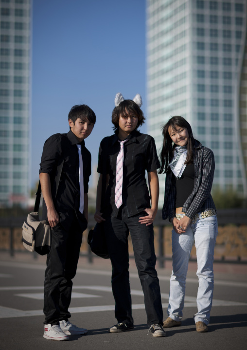Teenagers In Astana, Kazakhstan
