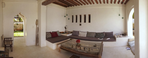 Forodhani house living room, Lamu county, Shela, Kenya