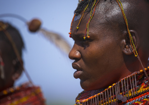 Turkana tribe woman, Turkana lake, Loiyangalani, Kenya