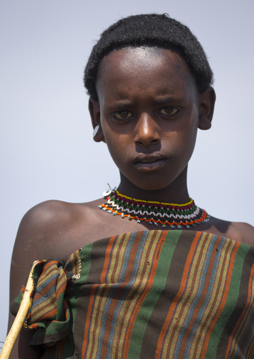 Rendille tribe boy, Turkana lake, Loiyangalani, Kenya