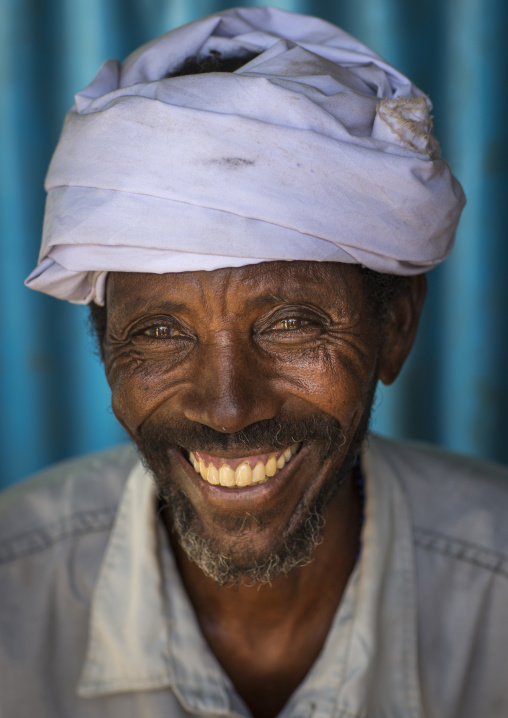 Gabbra tribe man, Chalbi desert, Kalacha, Kenya
