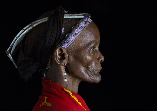 Gabbra tribe woman, Chalbi desert, Kalacha, Kenya