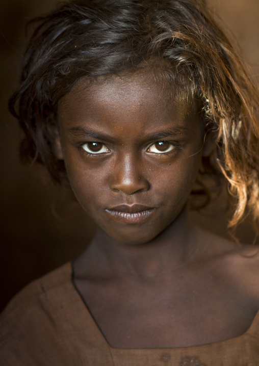 Borana tribe girl, Marsabit district, Marsabit, Kenya