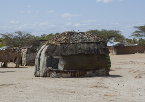 Gabbra tribe house, Chalbi desert, Kalacha, Kenya