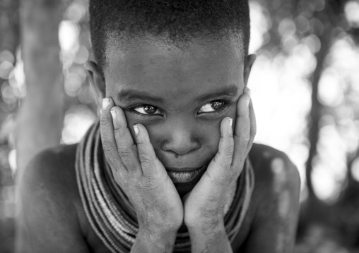 Rendille tribe girl, Marsabit district, Ngurunit, Kenya