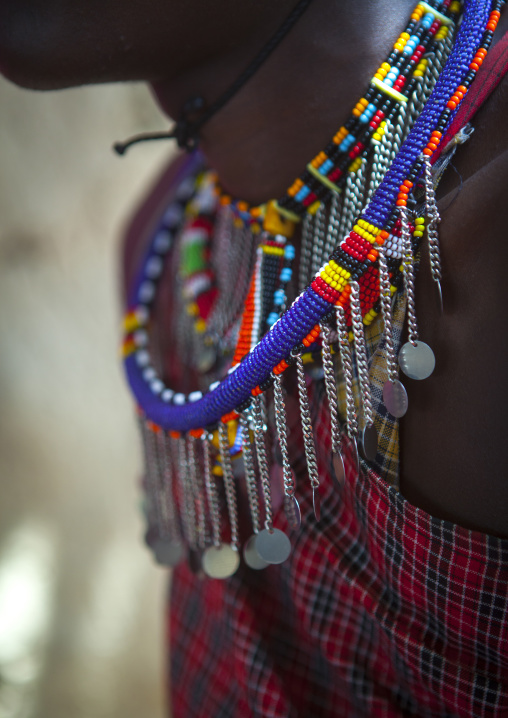 Masai warrior necklace, Nakuru county, Nakuru, Kenya