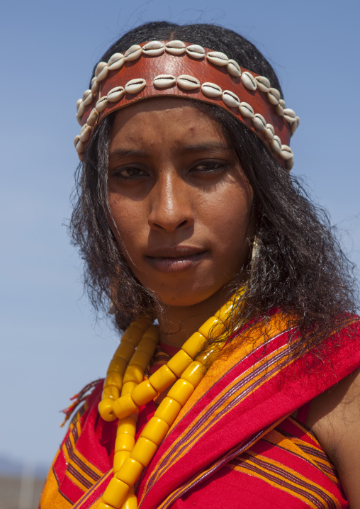 Somali tribe woman, Turkana lake, Loiyangalani, Kenya