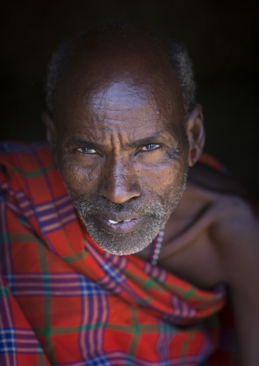 Samburu old tribesman, Samburu county, Samburu national reserve, Kenya