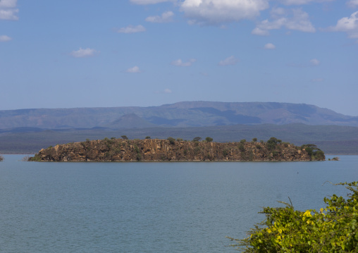 Increased water levels of lake baringo, Baringo county, Baringo, Kenya