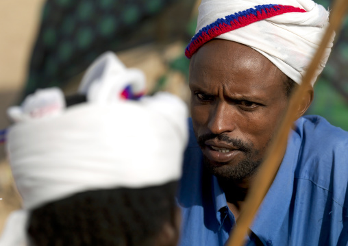 Gabra tribe men, Marsabit County, Chalbi Desert, Kenya