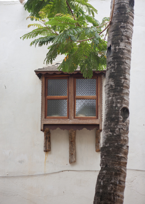 Traditional swahili window, Lamu County, Lamu, Kenya
