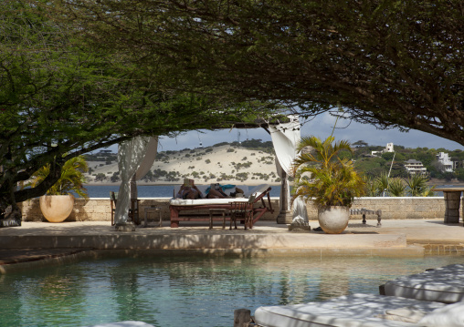 The majlis hotel pool, Lamu County, Lamu, Kenya