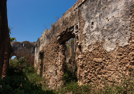 Mosque ruins, Lamu County, Siyu, Kenya