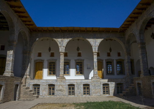 The Courtyard Of One Of The Houses In The Erbil Citadel, Kurdistan, Iraq