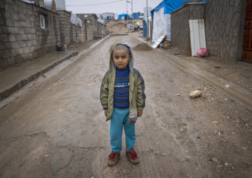 Child In Domiz Syrian Refugee Camp, Erbil, Kurdistan, Iraq